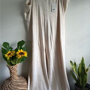 Vince Satin Jacquard Wide-Leg/Palazo Pants – Size 3X